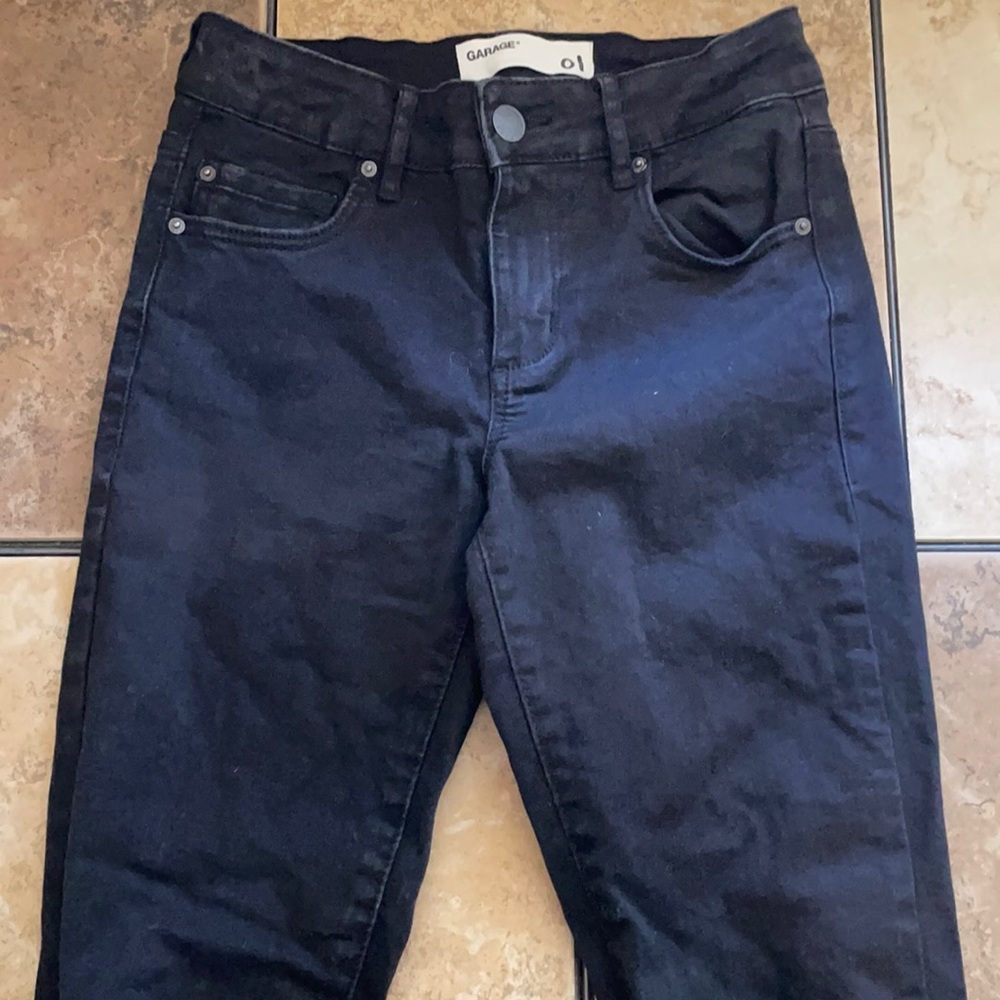 Garage black Skinny Ripped Jeans (1)
